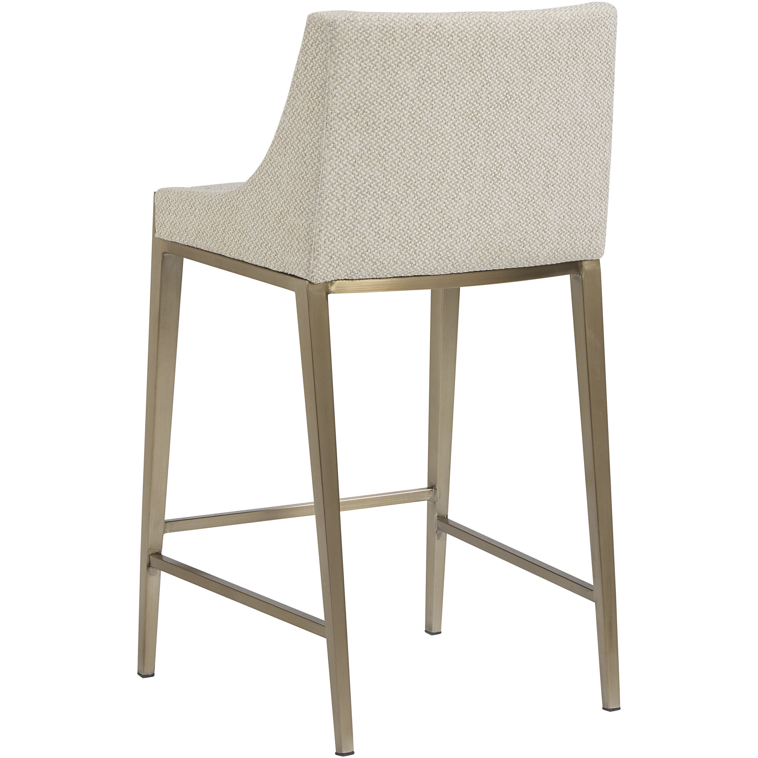 Dionne 36.75 inch Monument Oatmeal Counter Stool